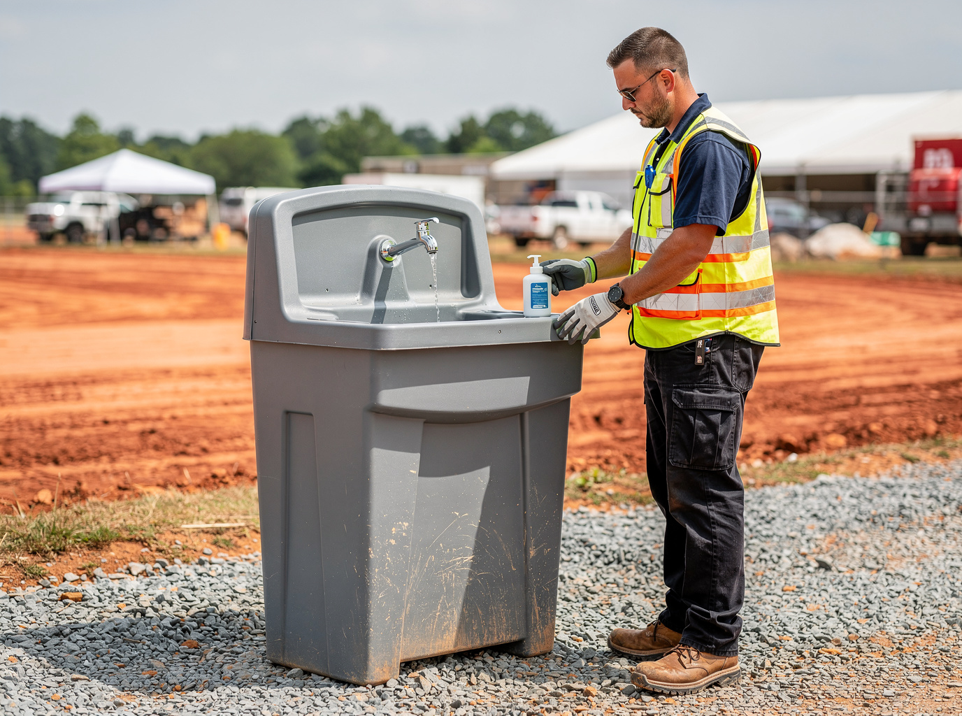 Hand Washing Station Rental in Huntsville, AL