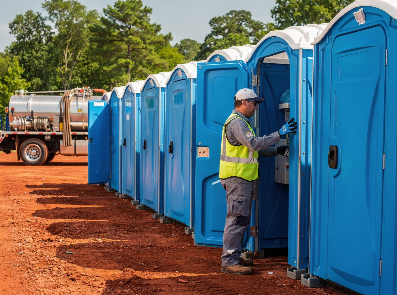 Porta Potty Rental in Huntsville, AL