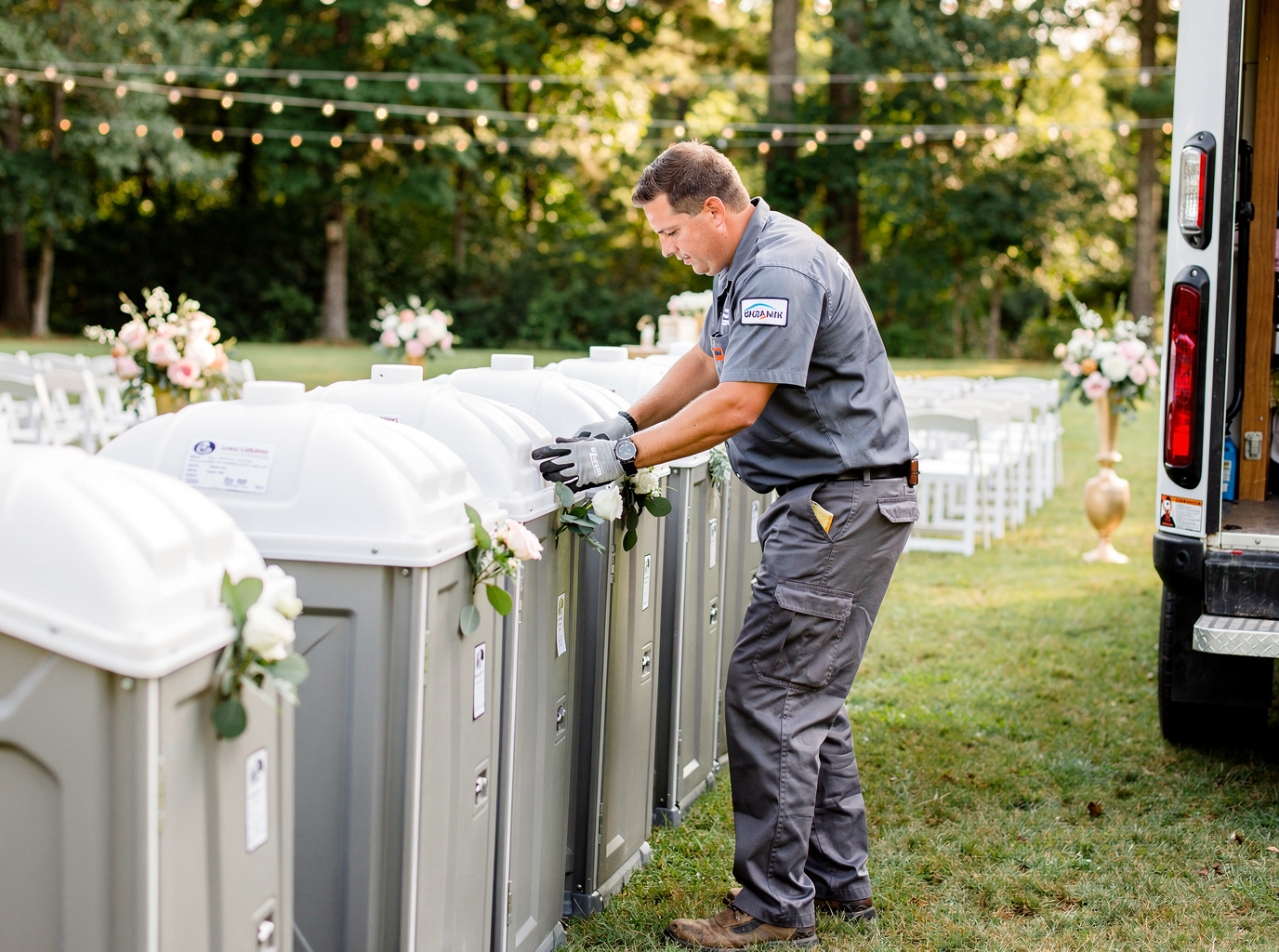 Wedding Portable Toilet Rental in Huntsville, AL